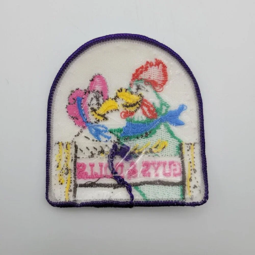 Girl Scout Badge vintage girl